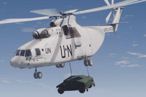 Mi-26 Halo "United Nations" [Add-On]